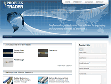 Tablet Screenshot of proflextrader.com